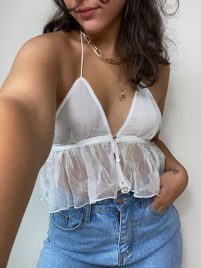 Heaven top (white)