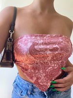 Henna bandeau top