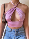 Rena halter ring top